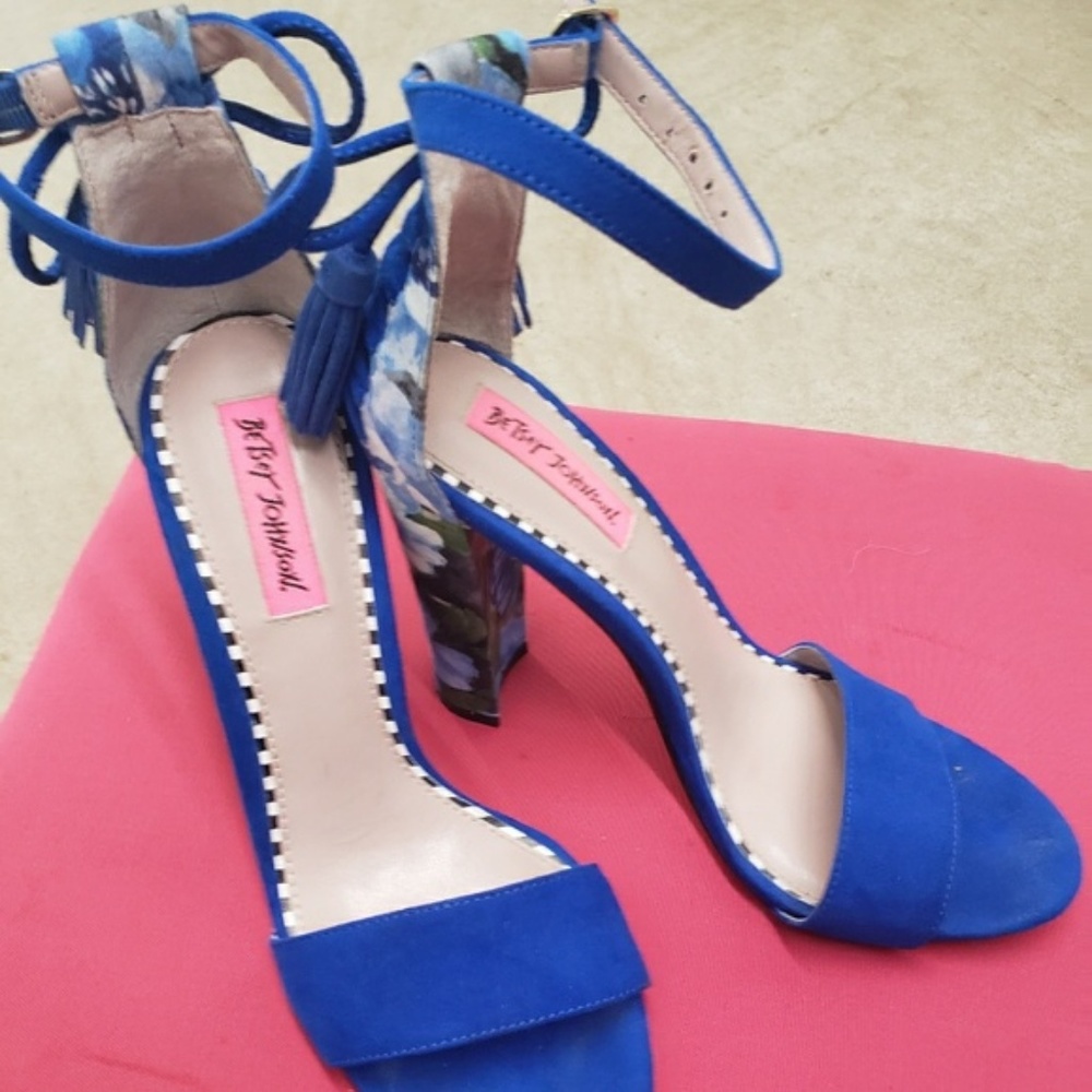Betsy Johnson Strappy High Heels